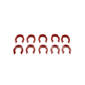 Locking Clip 3/8" Pack Of 10 - PT-KLC6-10