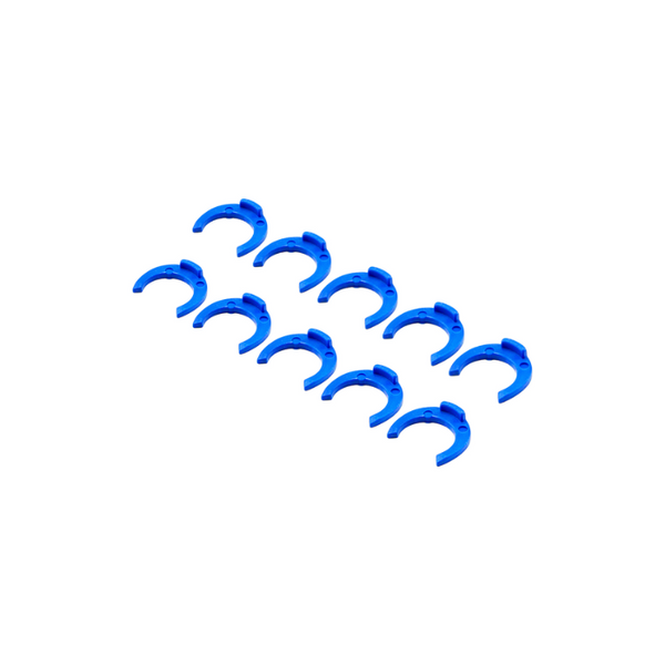 Locking Clip Blue, 3/8, 10Pk - PT-KLC6-10B