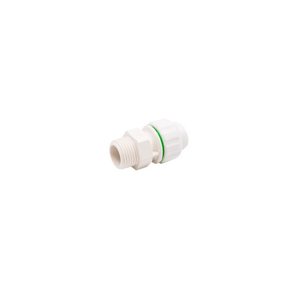 Kwik Lock - Straight Adaptor, 12Mm Tube X 1/2"Bsp - PT-KLSA1207M