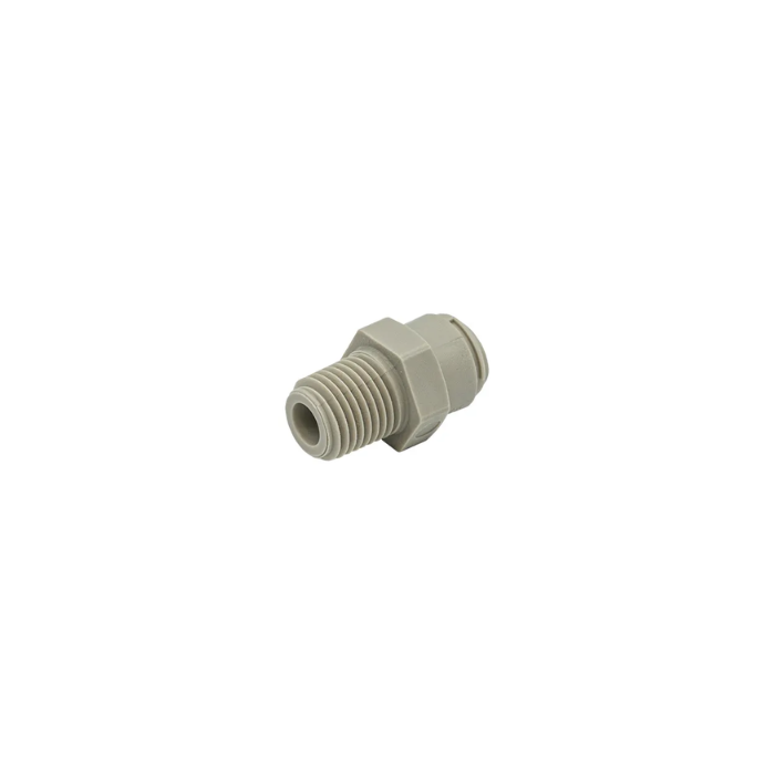 Straight Adaptor, 1/4 Tube X 1/4 Male - PT-KSA44