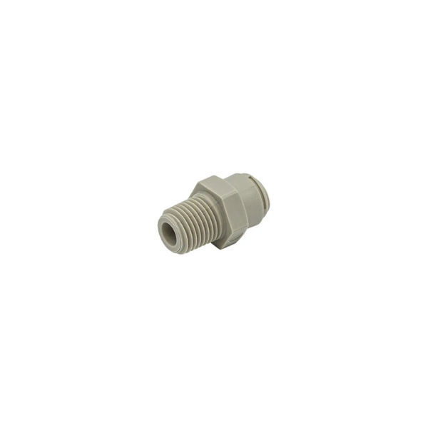 Straight Adaptor, 1/4 Tube X 1/4 Male - PT-KSA44