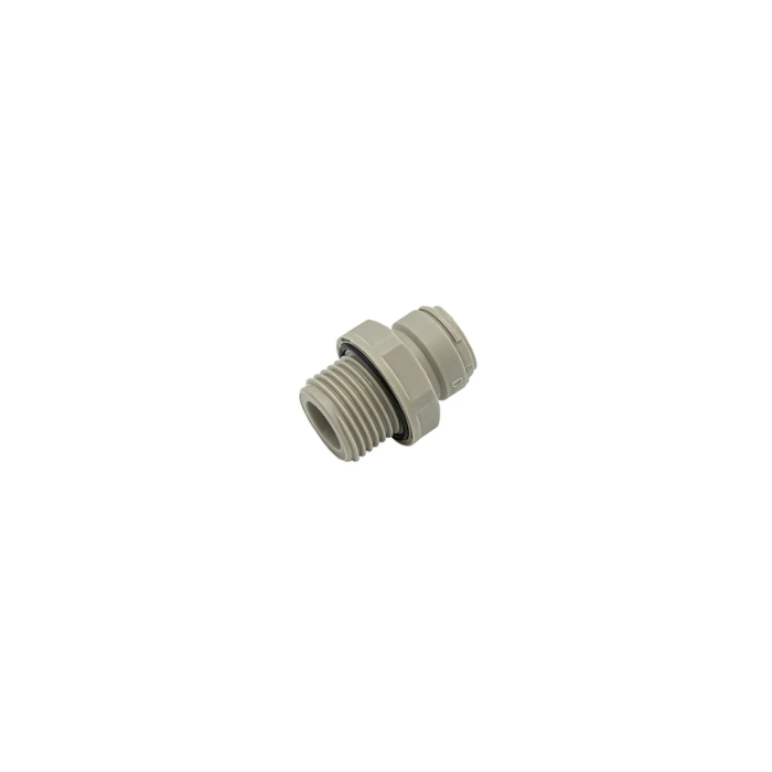 Straight Adaptor, 3/8 Tube X 1/2 Male