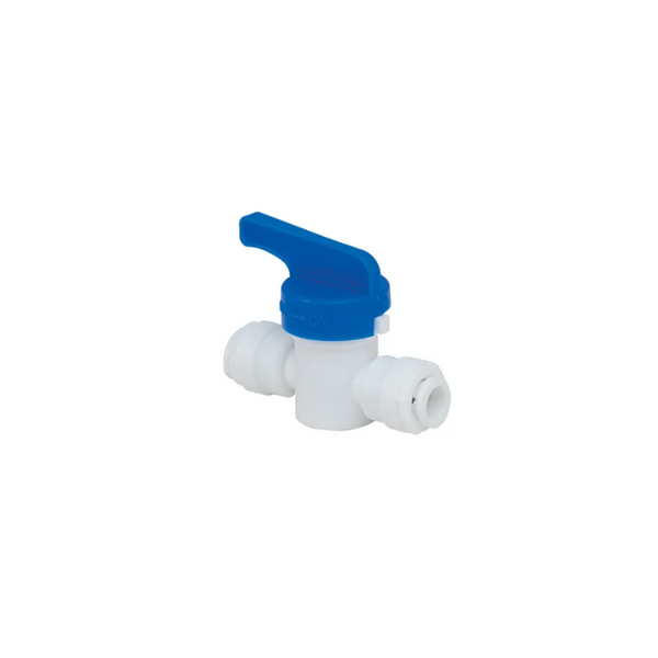 Shutoff Ball Valve, Straight, 1/4 Tube X 1/4 Male - PT-KSOV44N