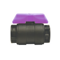 Philmac Purple Handle Ball Valve 50mm PN16 (Watermarked)