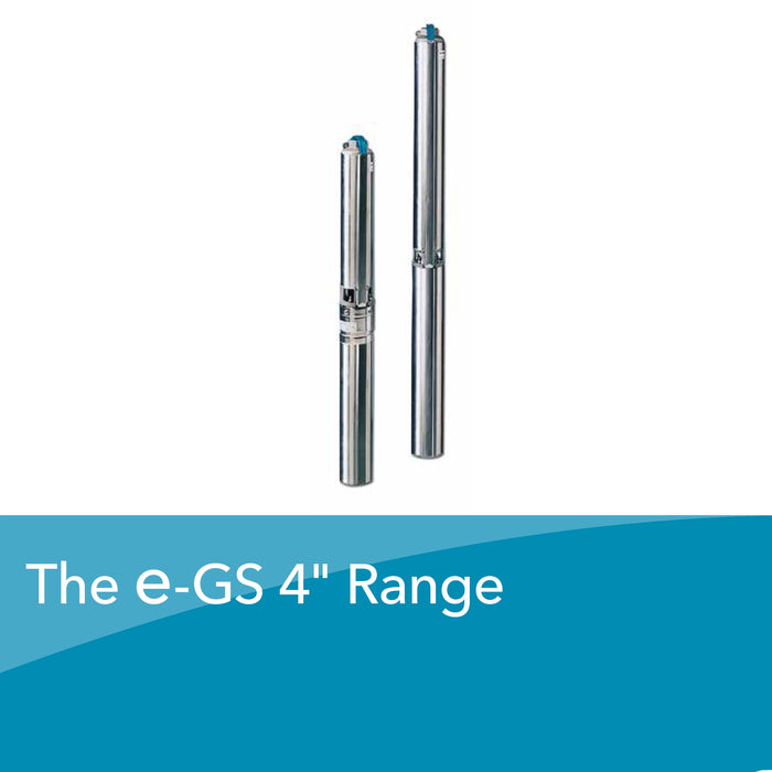 Lowara e-GS 16GS22 4” Borehole Pump – 2.2 kW Three-Phase