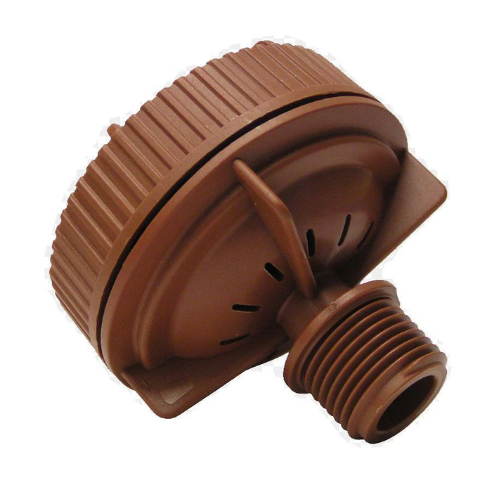 Netafim Flushing Valve 15Mm Brown (Bag Of 20)