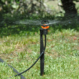 Rotor Rain Plus PC Stake (Olive) Assembly W/ 600mm Tube and Adaptor + Deflector