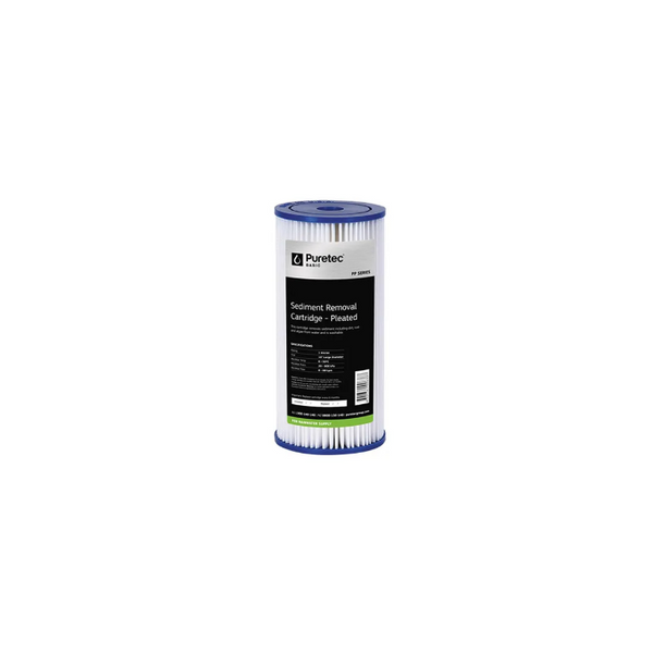 Pleated Large Diameter 4.5" Cartridge, 20", 5Um - PT-PP05LD2