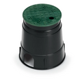 Rain Bird 6" Round Pvb Valve Box With Green Lid