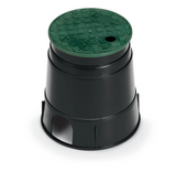 Rain Bird 6" Round Pvb Valve Box With Green Lid