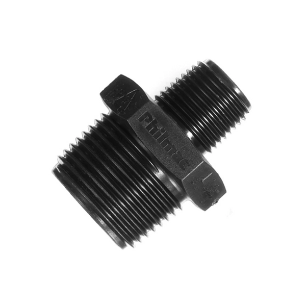 Poly Red Nipple 2"x1" (50mm x 25mm)
