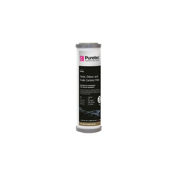 Scale Control Standard Dia 2.5" Cartridge, 10", 0.5Um Triple Action - PT-SC951