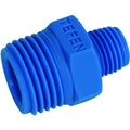 Poly Red Nipple 1/2" X 1/4" (15mm X 8mm)