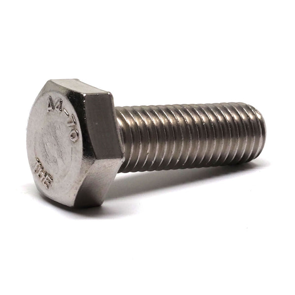 M16 Ͽ�Ͽ�Ͽ� 2.0 Coarse X 50Mm Stainless Steel 316 Hex Head Bolt