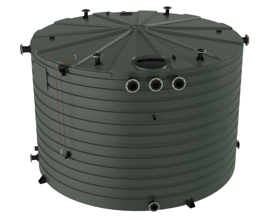 Rainwater Tank Poly 46400Ltr (Ea)