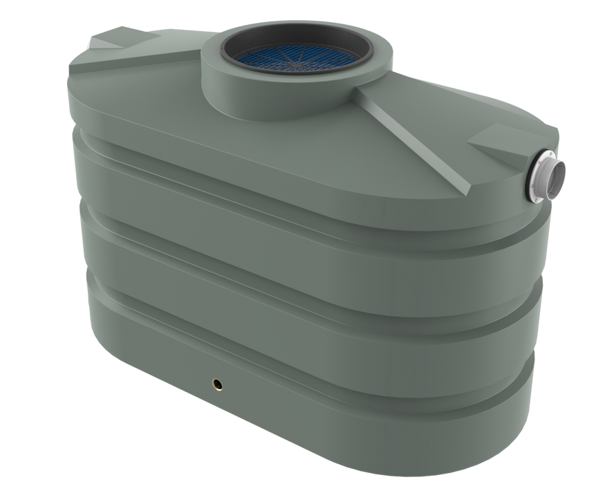 Rainwater Tank Poly Slimline 660Ltr (Ea)