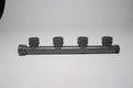 Dura 4 Port Manifold (With Nipples, 3 Port + Elbow)