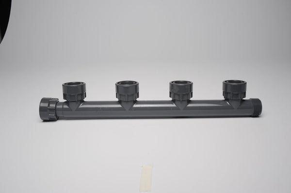 Dura 4 Port Manifold (With Nipples, 3 Port + Elbow)