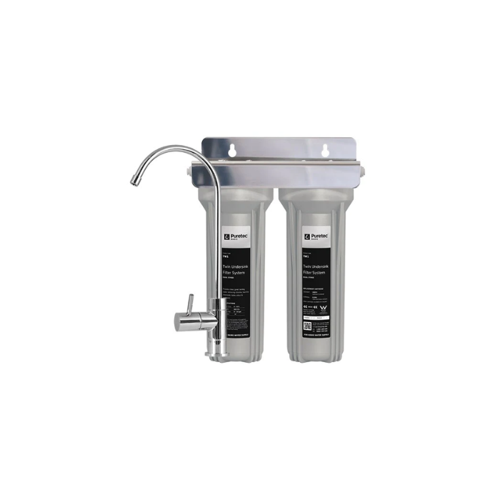 Twin Undersink System, complete inc PLV, OT235 faucet, EC951 & MB051