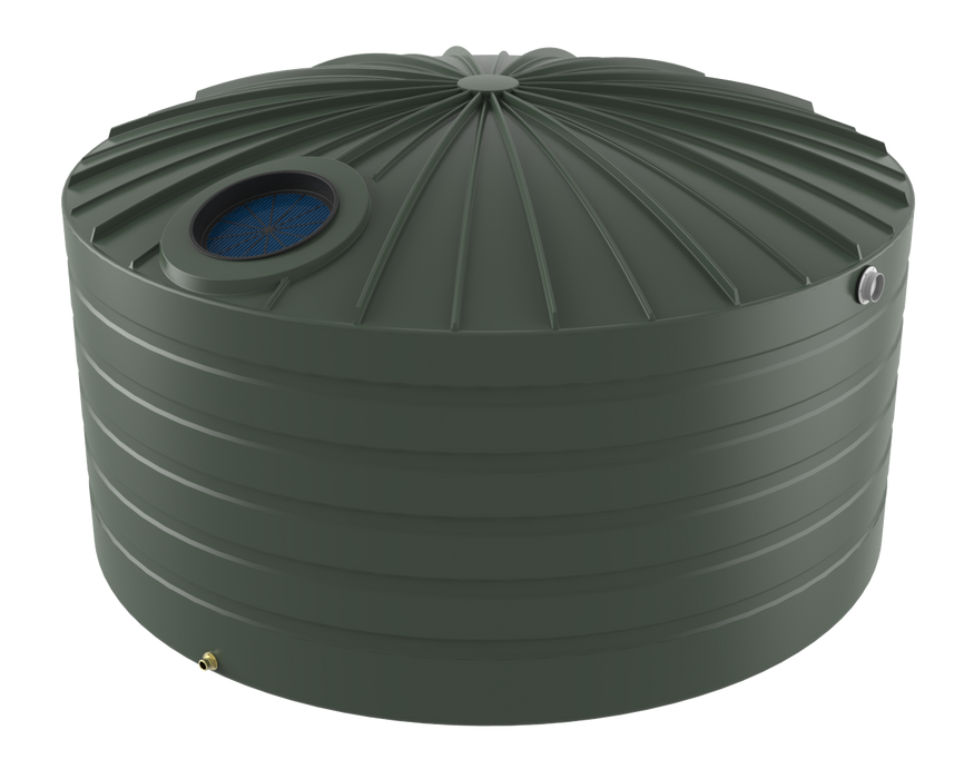 Rainwater Tank Poly Squat 10000Ltr (Ea)