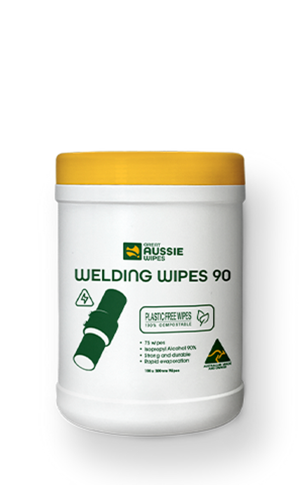 Aussie Alcohol Welding Wipes 90