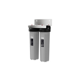 Twin 20" Large Dia Housing 25Mm Conn + Filters For Mains Water - PT-WU20-25M