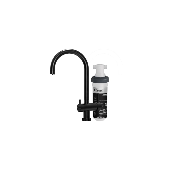 Quicktwist System With Bl2 Black Mixer Tap